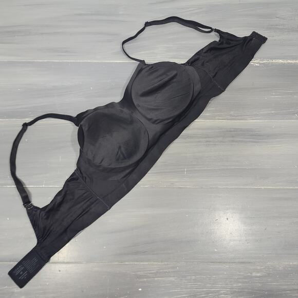 Soma Enbliss Luxe Bralette Wireless Convertible Straps Black Medium - Picture 4 of 7